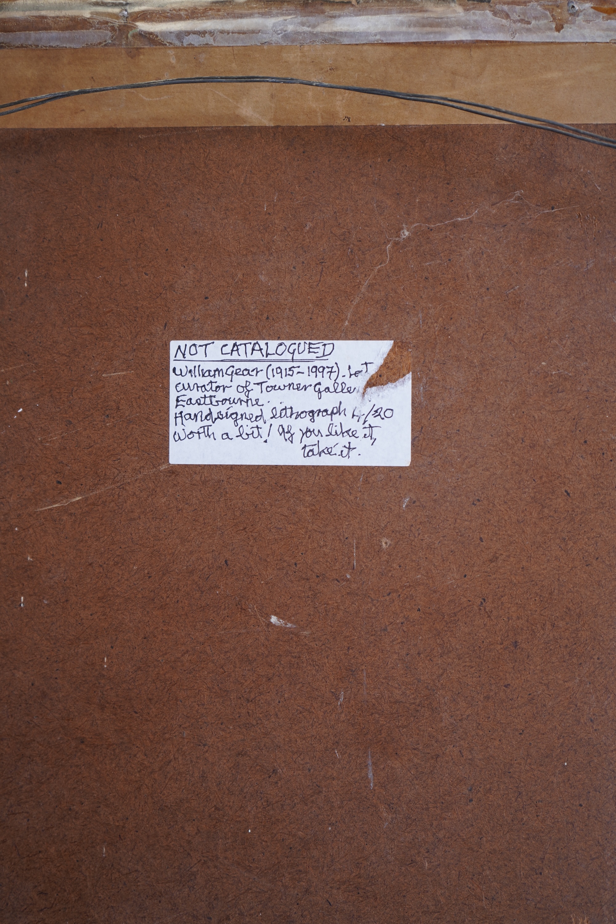 William Gear RA RBSA, (1915-1997), ‘Fun Fair’